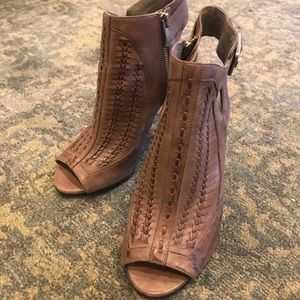 Vince Camuto Asha Peep Toe Heels